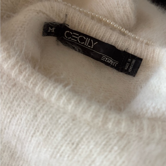 Esprit Elegant White Women's Sweater - Picture 2 of 4